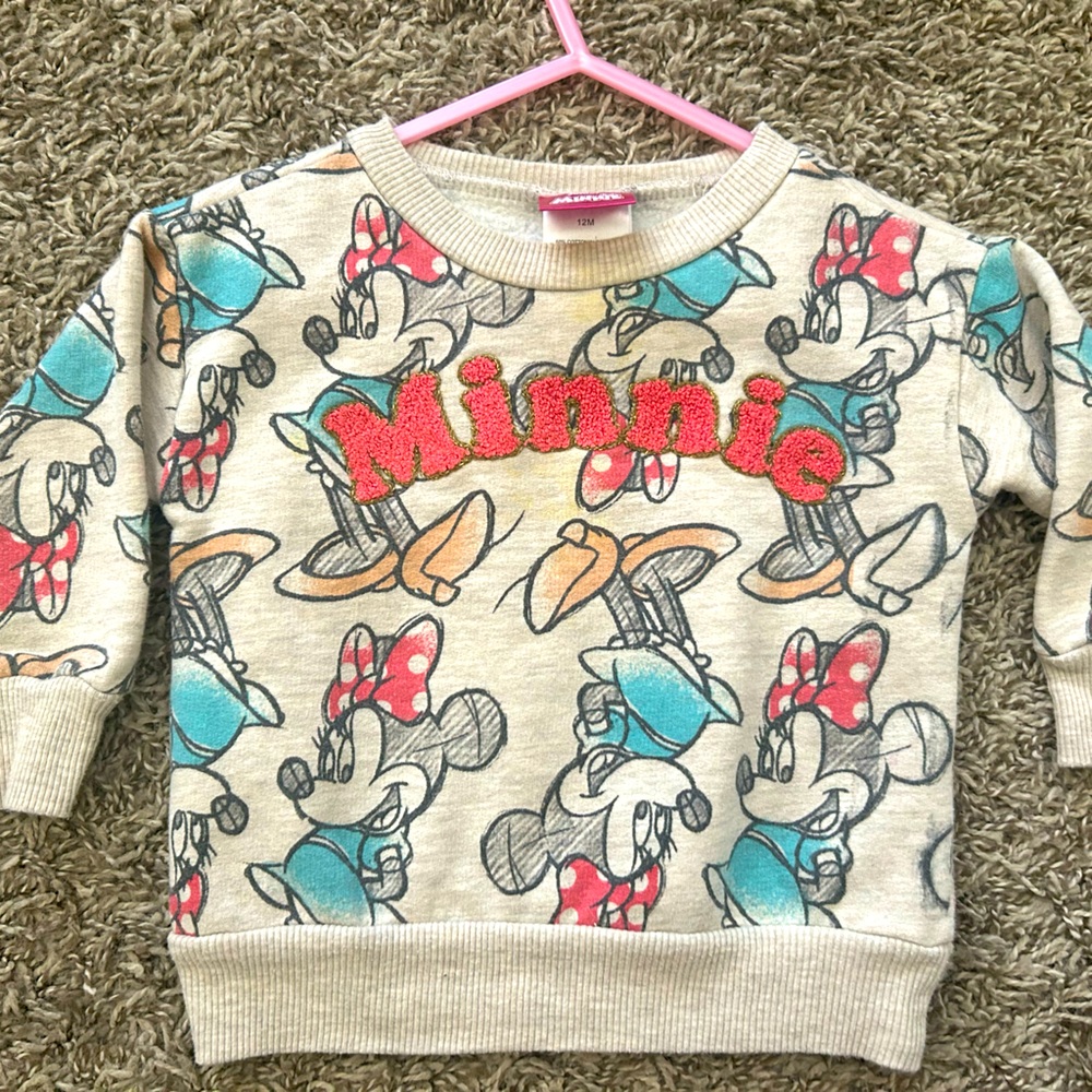 3/$20 Disney Minnie sweater